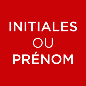 Option personnalisée - flocage ensemble